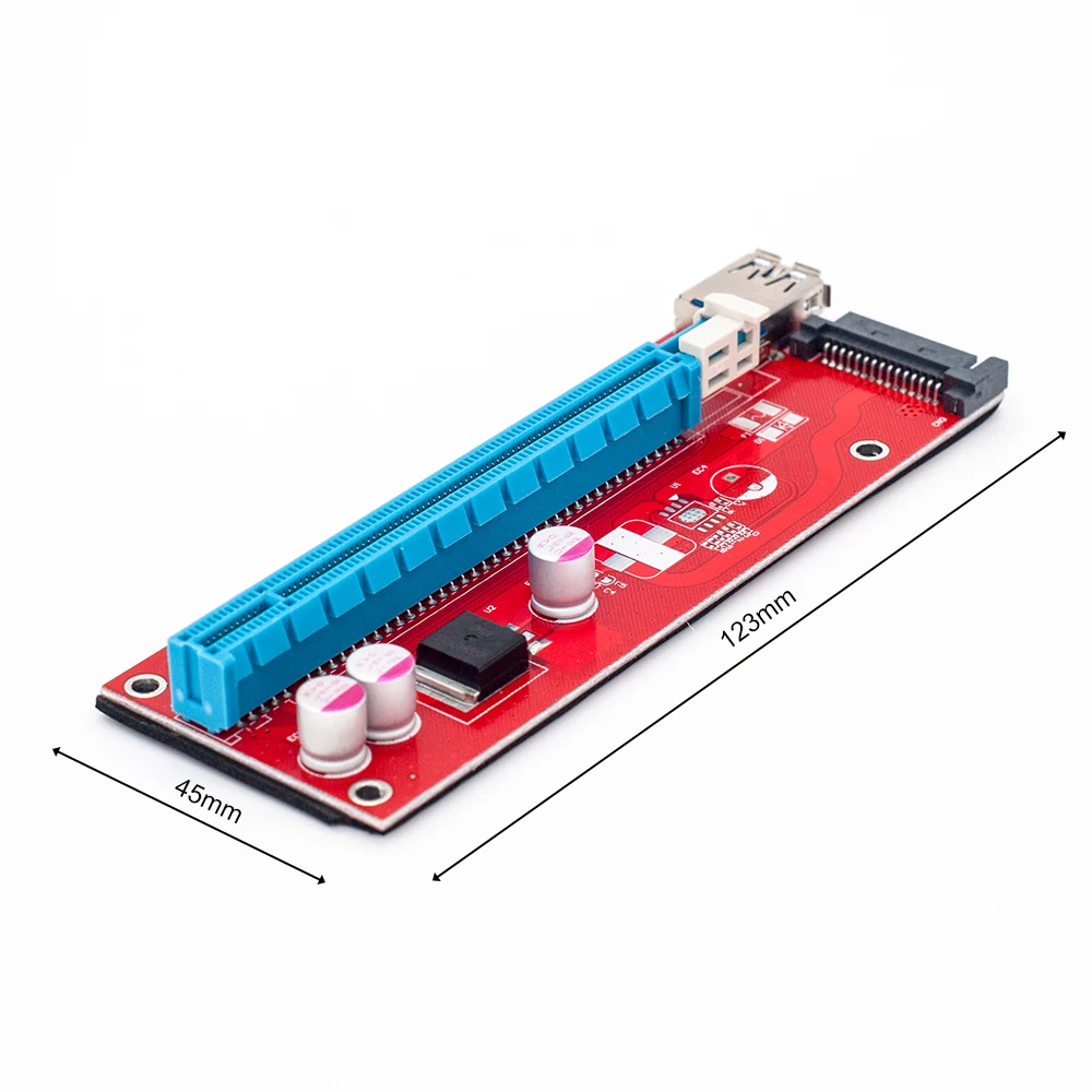 60cm PCI-E PCI Express X16 Extender PCI E USB Riser Card pcie Mining Card Adapter for bitcoin mining BTC motherboard device