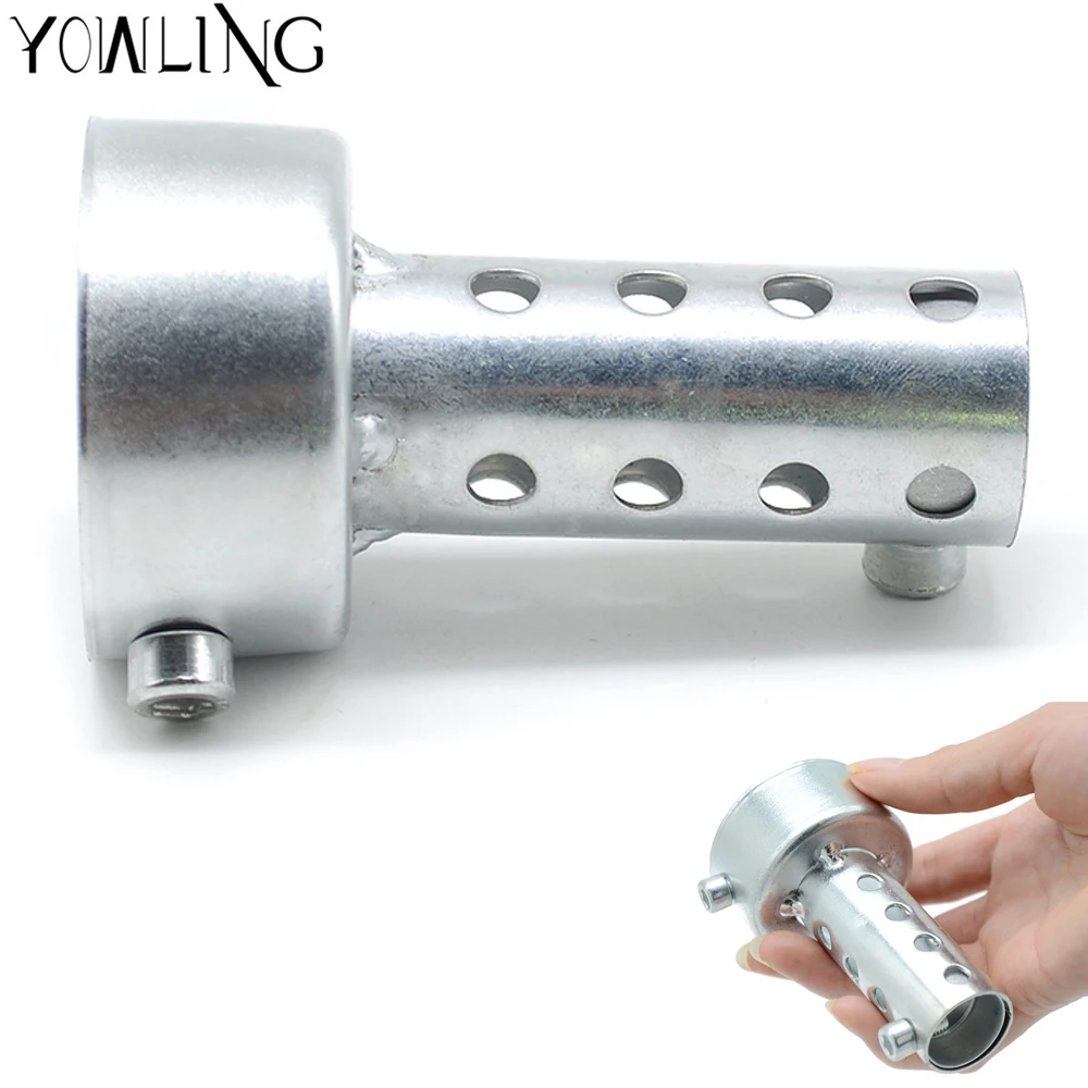 Motorcycle silencer exhaust pipe 51mm Universal Motorcycle Exhaust Escape Muffler Pipe with DB Killer Motorcycle silencer exhaust pipe 51mm Universal Motorcycle Exhaust Escape Muffler Pipe with DB Killer