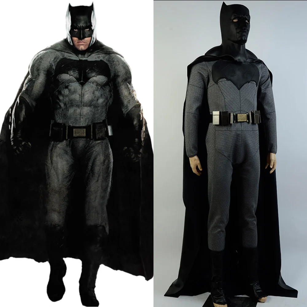 (In Stock)Batman v Superman Dawn of Justice League Bruce Wayne Cosplay