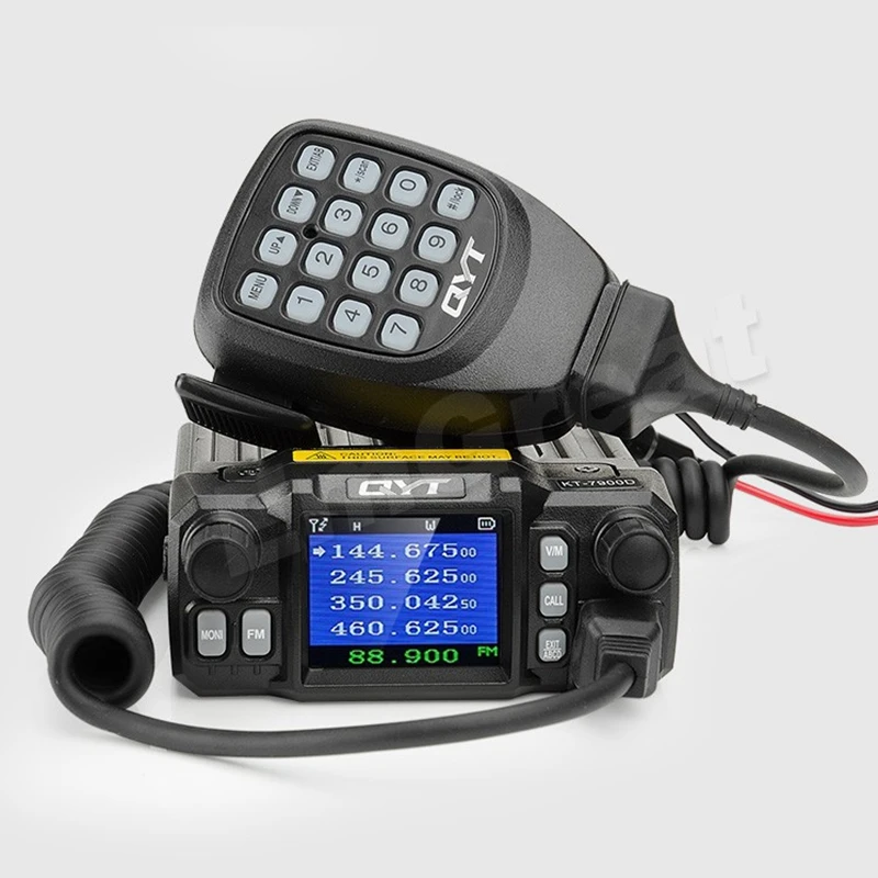 QYT KT 7900D радиостанция диапазона квада мини любитель мобильное радио