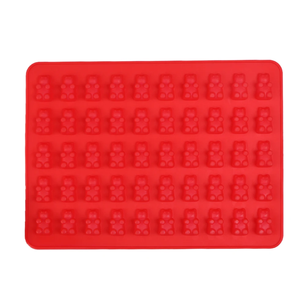 Шоколадная форма в форме медведя 50 отделений|bear shapes|jelly shapeschocolate silicone mold |