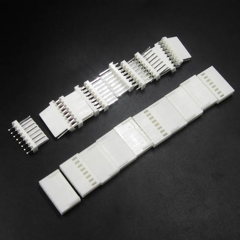10 шт. KF2510 8Pin разъем комплект прямой шаг 2 54 мм контактный + терминал