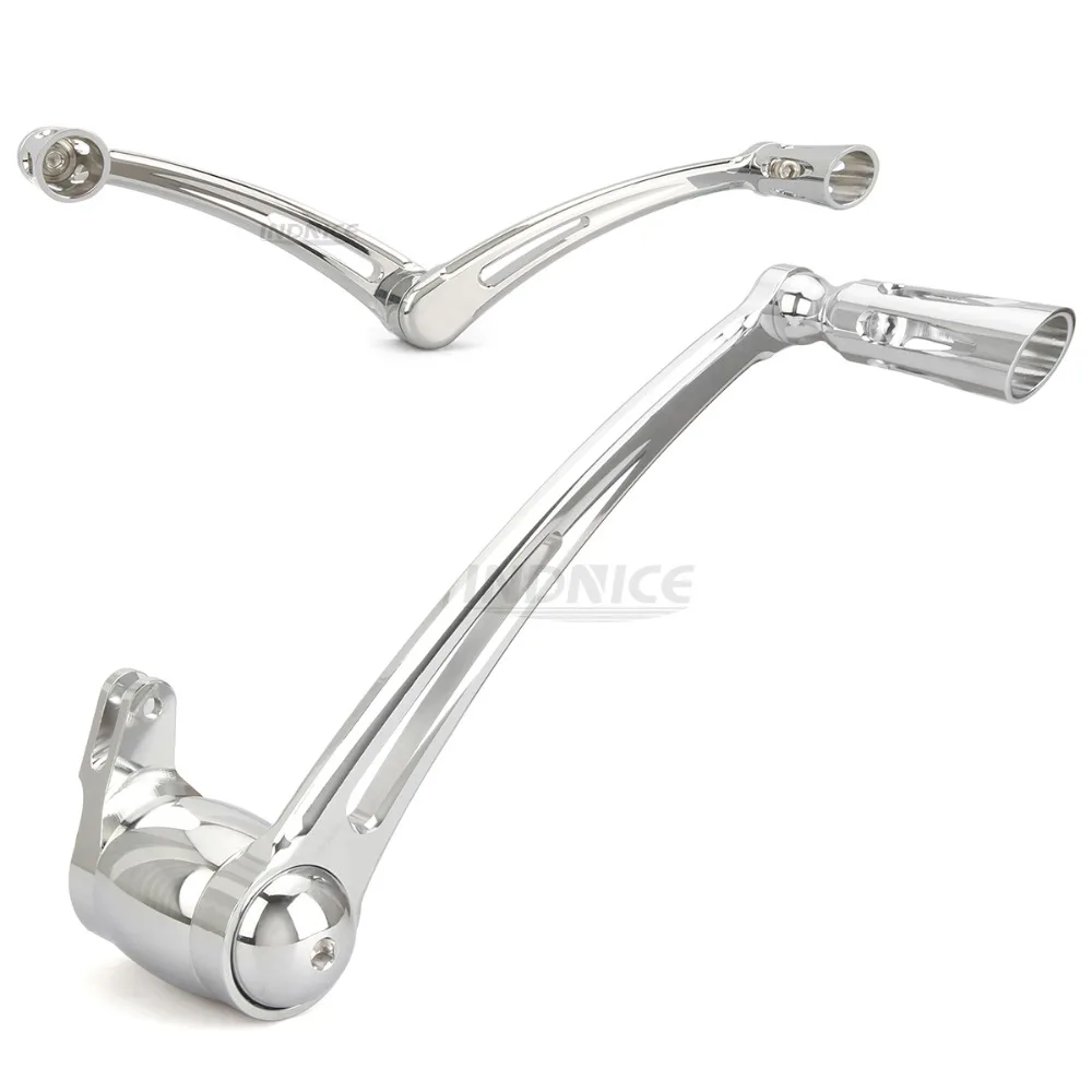 

chrome Deep Cut Brake Arm Kit Shift Lever W/ Shifter Pegs For Harley Touring FLT/FLHX/FLHT/FLHR/FLTR/FLHTCUTG 2014-2018