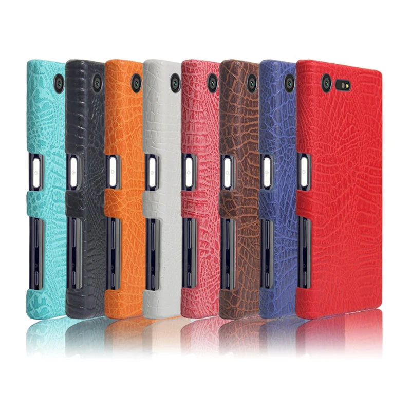 For Sony Xperia X Compact F5321 Case Luxury Crocodile Skin Cover For Sony X Compact X mini 4.6inch Phone Bag Fundas|cover bagcover covers -