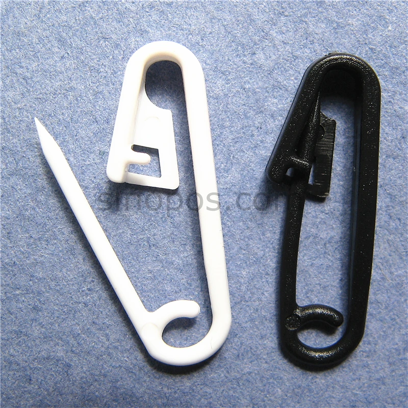 Free Shipping plastic Safety Pins, cute colored breast pins, Brooch
