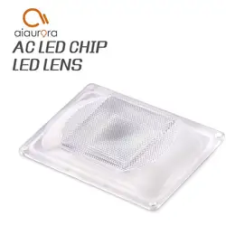 DIY светодио дный LED объектив для светодио дный AC LED COB DOB лампы включают: PC объектив + отражатель + Силиконовое кольцо крышка лампы оттенки