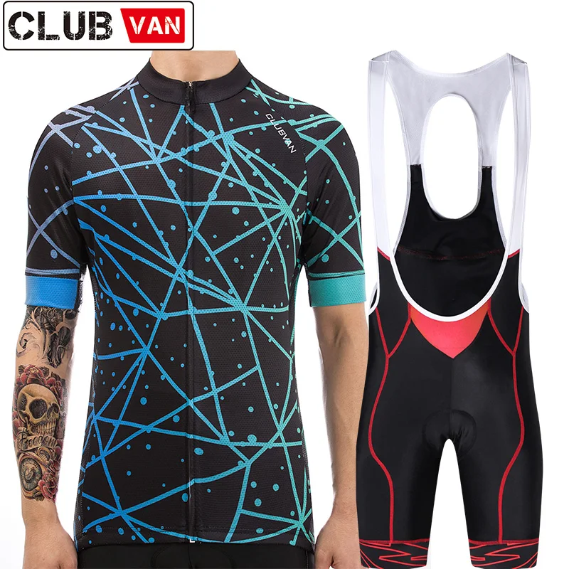 clubvan 2018 cycling jerseys Summer Maillot Equipacion Ciclismo Cycling Jersey Respirable Conjunto