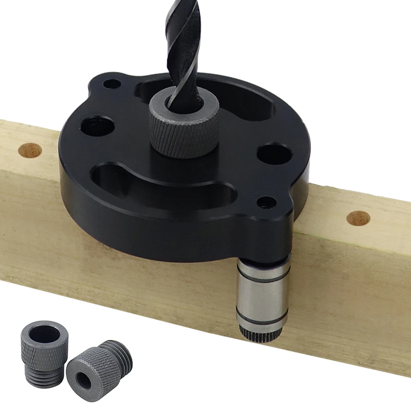 Self Centering 6 8 10mm Dowel Jig Wood Panel Hole Puncher Hole Locator Set Kit