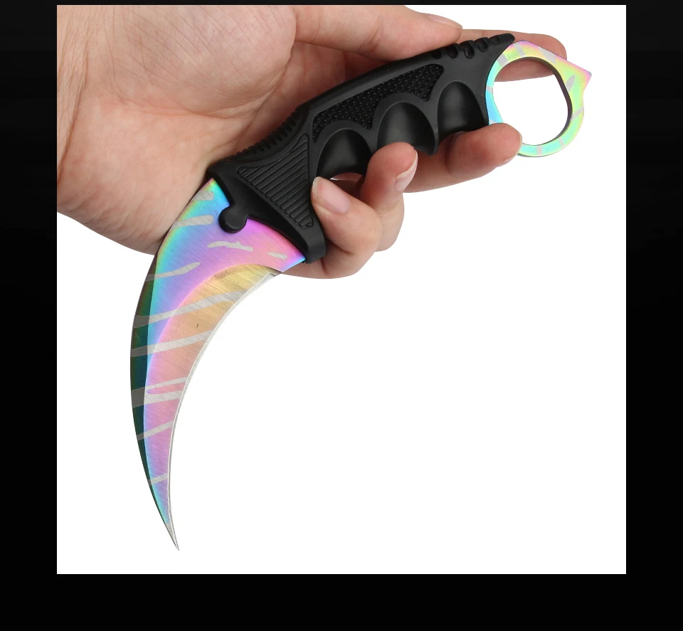 JelBo походный охотничий нож с ножной Karambit нож портативный карманный складной нож лезвие из нержавеющей стали