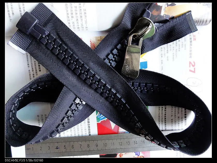 2pcs/lot 20 oversize resin zipper construction equipment zippers tent