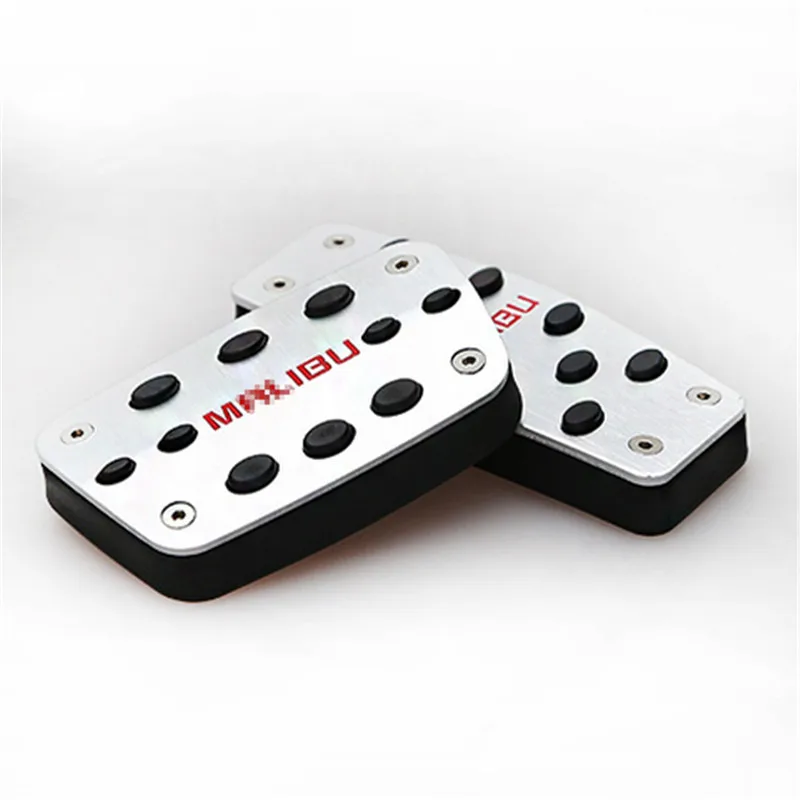 

Aluminum Car Accelerator pedals Brake Pedal Clutch Pedals For chevrolet malibu 2012 - 2017 AT Car