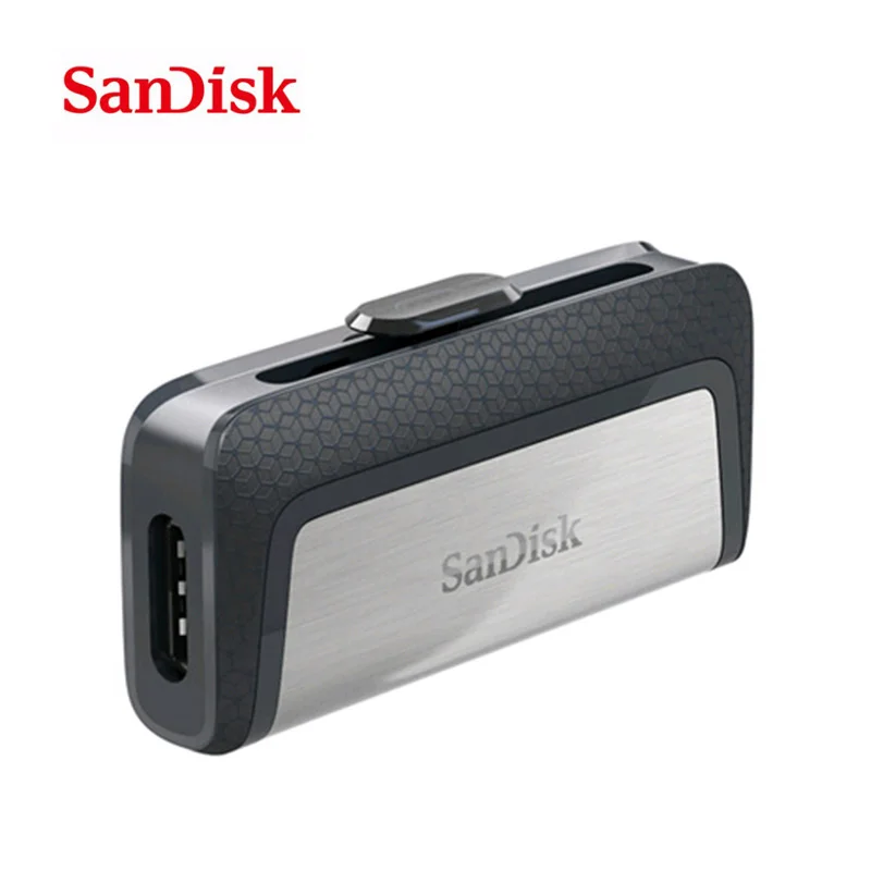 Sandisk USB флэш-накопитель Экстрим Тип-C 128GB usb-накопитель 64GB двойной OTG