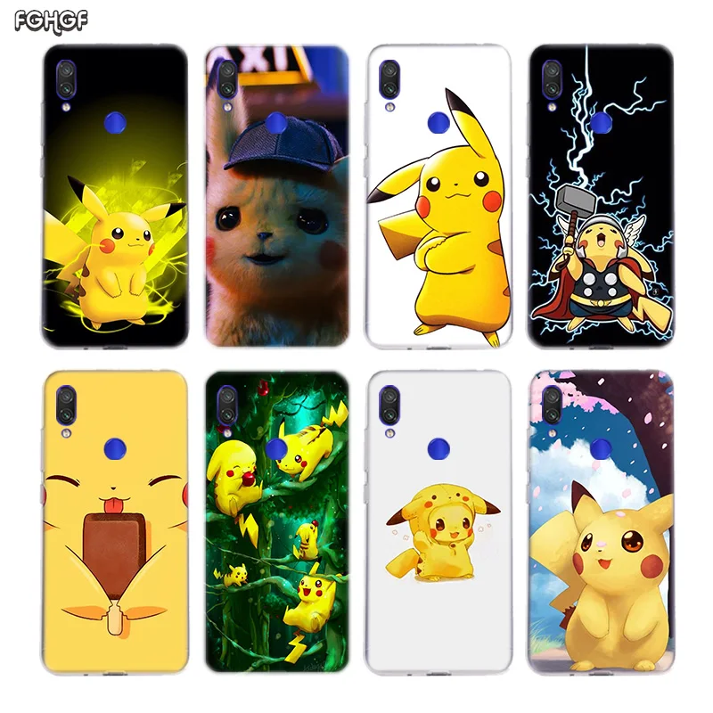 

Pokemons Pikachus Silicone Case For Xiaomi Redmi Note 7 6 Pro 5 4 4X K20 7A Y3 S2 5A 6A Xiomi Pocophone F1 9T 9 SE 8 A2 lite