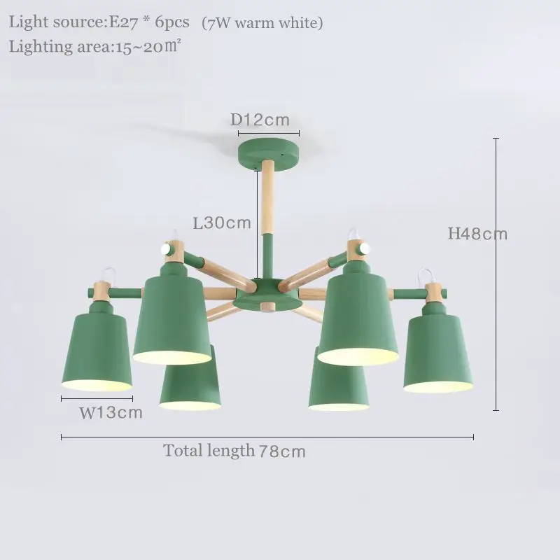 LukLoy деревянные подвесные светильники Макарон современный светильник черный серый синий зеленый для лофт гостиной Лофт спальня кухня лампа скандинавском стиле