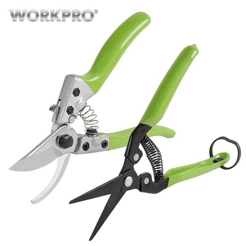 Najtaniej WORKPRO 2PC sekator nożyce zestaw 8 \