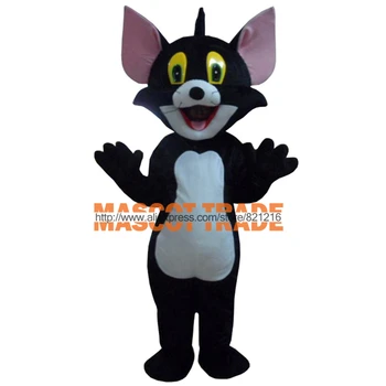

Free Shipping Black Cats Plush Cartoon Character Costume Mascot Cosplay Custom Products Customized