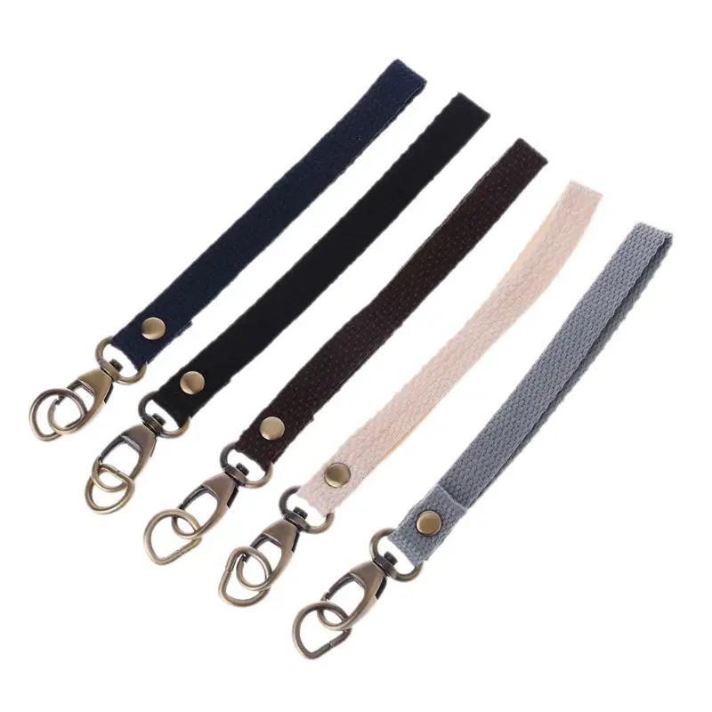 16.5x1.2cm Universal Replacement Canvas Wrist Strap for Clutch Purse
