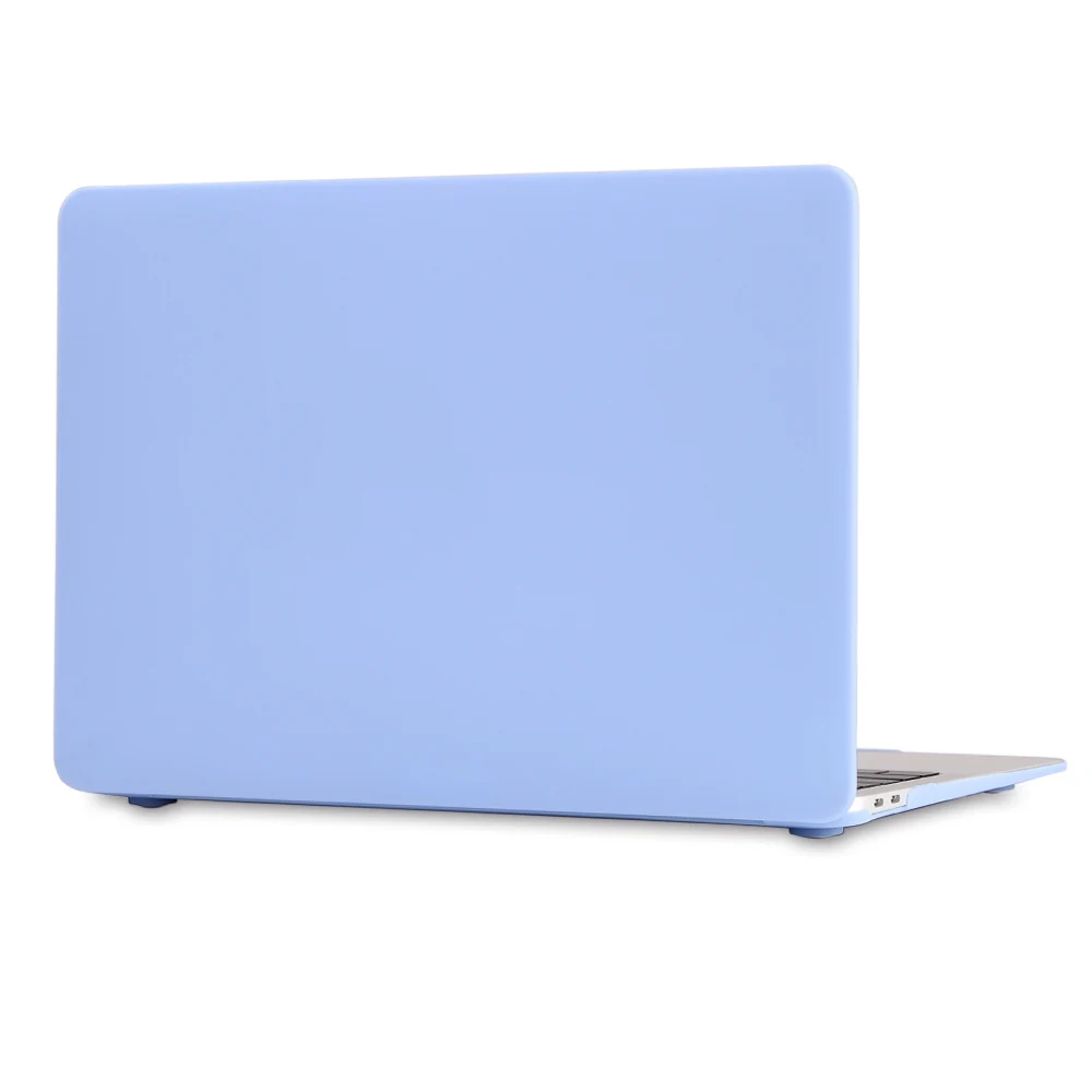 Жесткий пластиковый Чехол Redlai для MacBook Air 13 A1932 Pro retina 13 15 16 дюймов Сенсорная панель A2141 чехол для клавиатуры+ Защитная пленка для экрана - Цвет: Senerity Blue