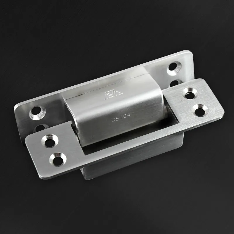 

Silver 304 Stainless Steel Invisible Hinge Furniture Accessories Hidden Durable Cross Dark Hinge Wooden Door Universal