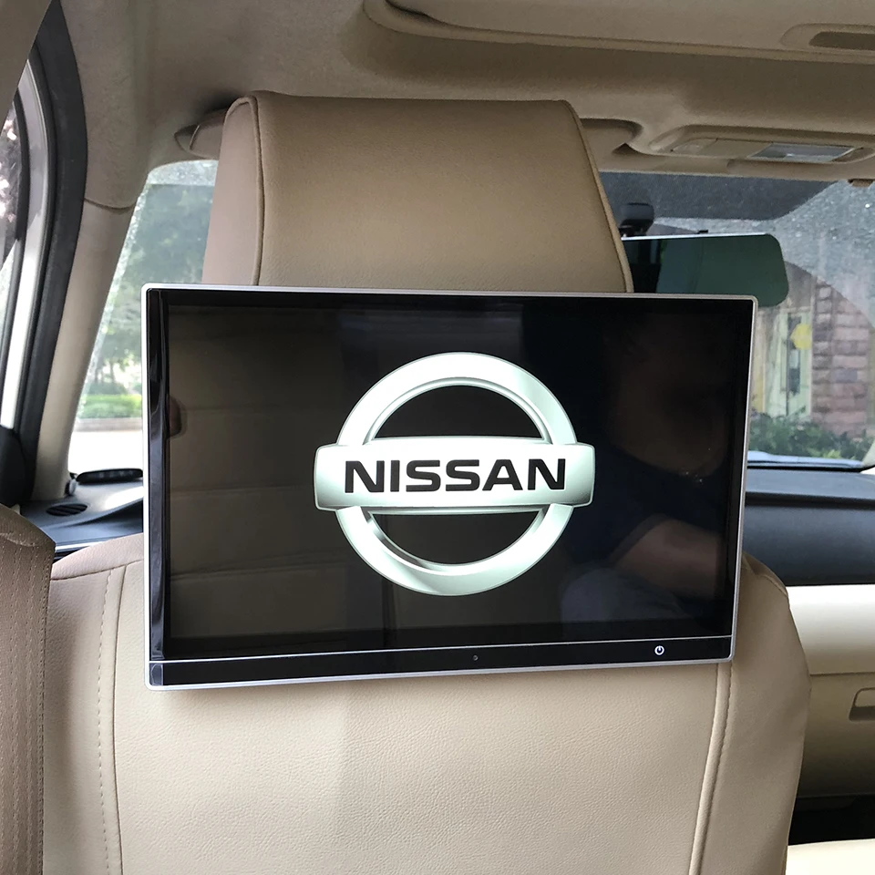 

12.5 inch Car LCD Pillow Android 7.1 Headrest Monitor Rear Seat Entertainment Multimedia Player Touch Screen For Nissan Murano