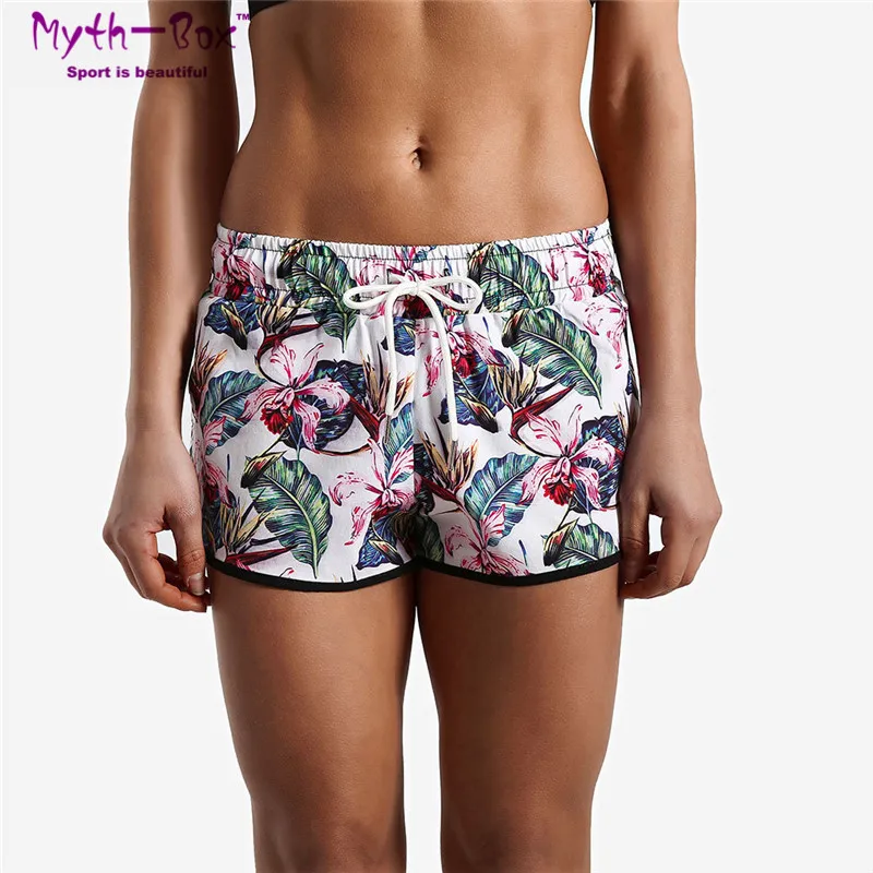 

Summer Women Beach Shorts Water Sport Pants 3D Print Brand Sexy Mini Surfing Shorts Quick Dry Female Fitness Surf Board Swimsuit