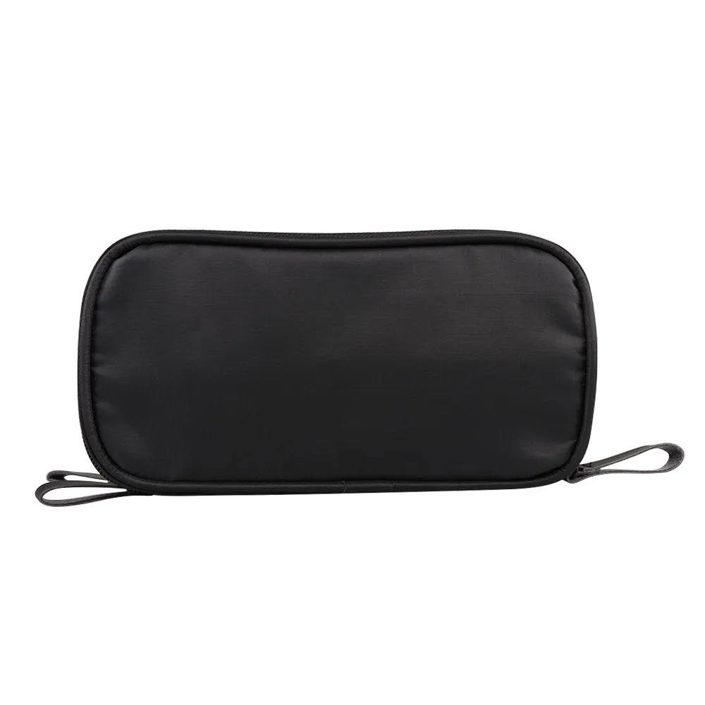 

2019 New Multifunction Nylon Cloth Double Zipper Cosmetic Bag Female Double-sided Travel Wash Storage Bag Estuche Maquillaje 30