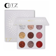 Тени для век с блестками Pallete тени для век 9 цветов блестящие тени для век Палитра бриллианты мерцающие тени для век набор цветов