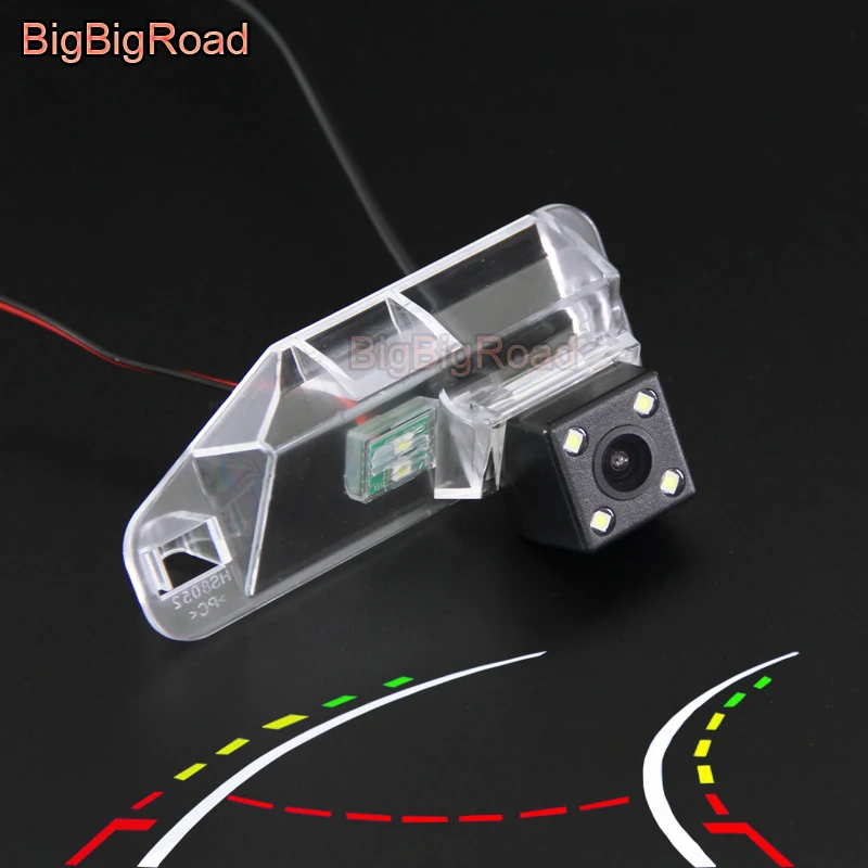BigBigRoad Car Intelligent Dynamic Tracks Backup Camera For Lexus IS250