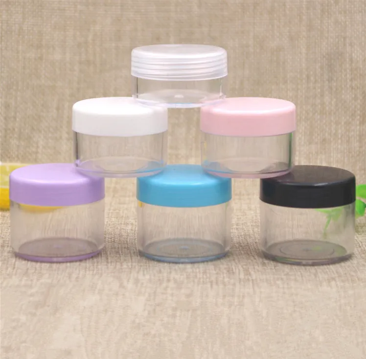 30/50/100 шт. 10 г 15 20 пустая пластиковая банка для макияжа многоразовые флаконы