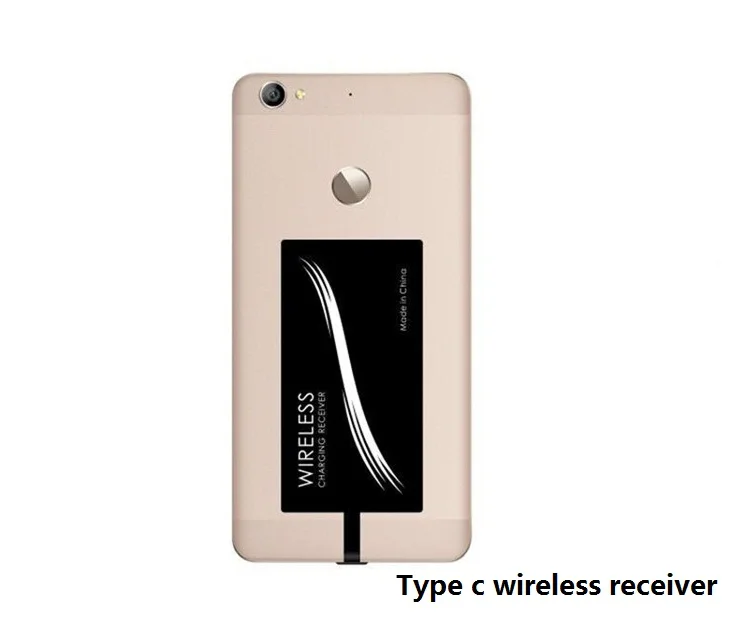 Беспроводной зарядный приемник QI Micro USB/адаптер Type C для iPhone 5S SE 6 6S 7 Plus S3 S4S S5 Note2 Note3