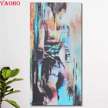 

5D DIY Diamond Painting accessories Cross Stitch Abstract beauty back view Full Square Diamond Embroidery sale mosaic picture