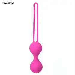 Умный, безопасный силиконовые вагинальные шарики затянуть упражнения Женский Машина Вибратор массажер вагинальные шарики «geisha Balls» для