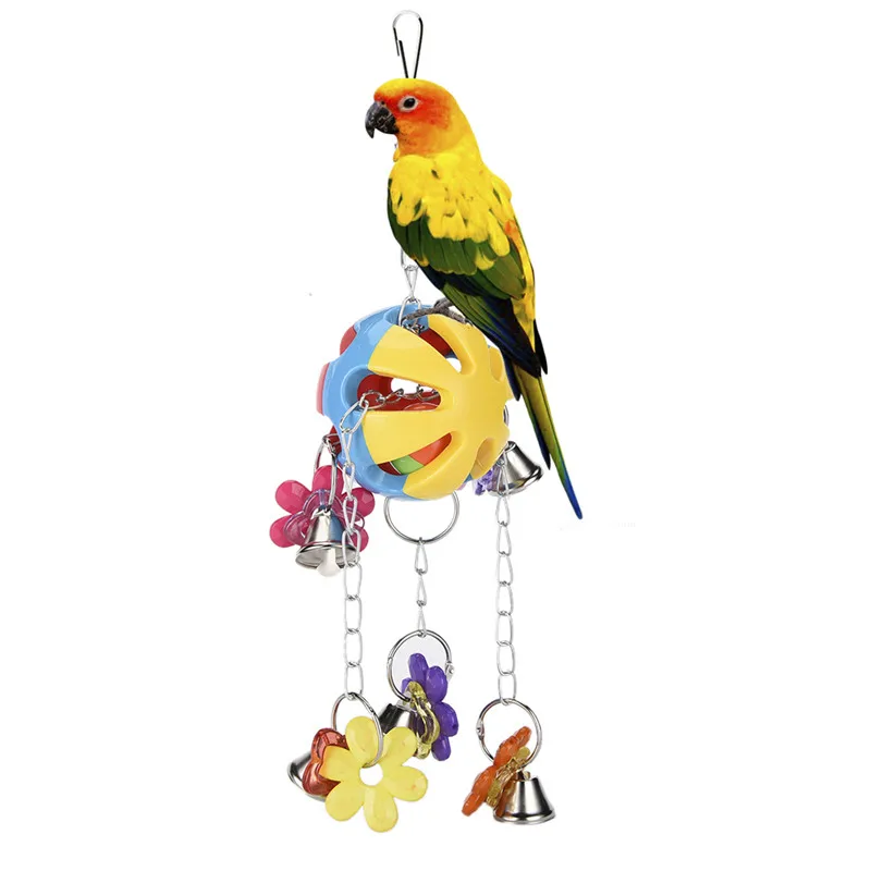 Pet Bird Toys Colorful Pet Parrot Macaw Parakeet Cockatiel Chew Toys