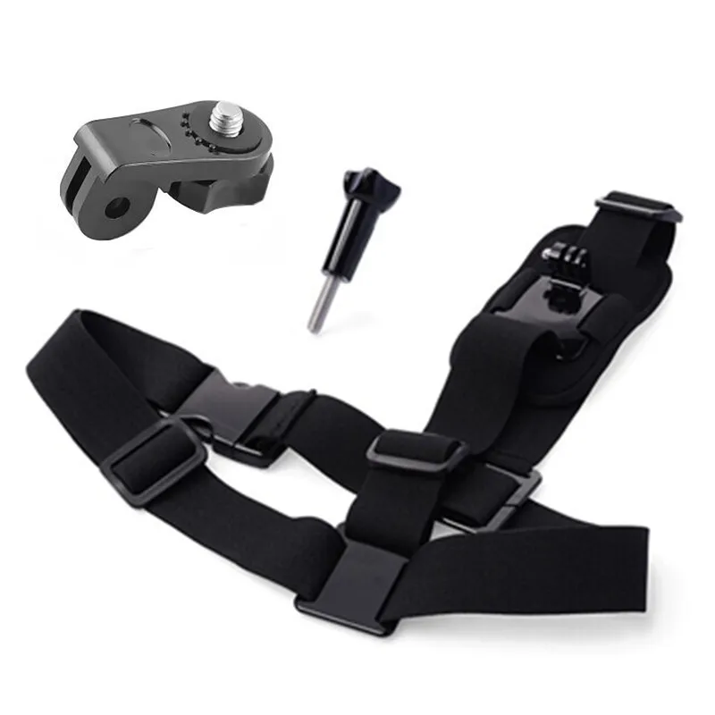 Крепление на одно плечо для камеры Gopro Hero 4 3 Sj4000 Sjcam Sj5000 Xiaomi Yi Go Pro Аксессуары экшн