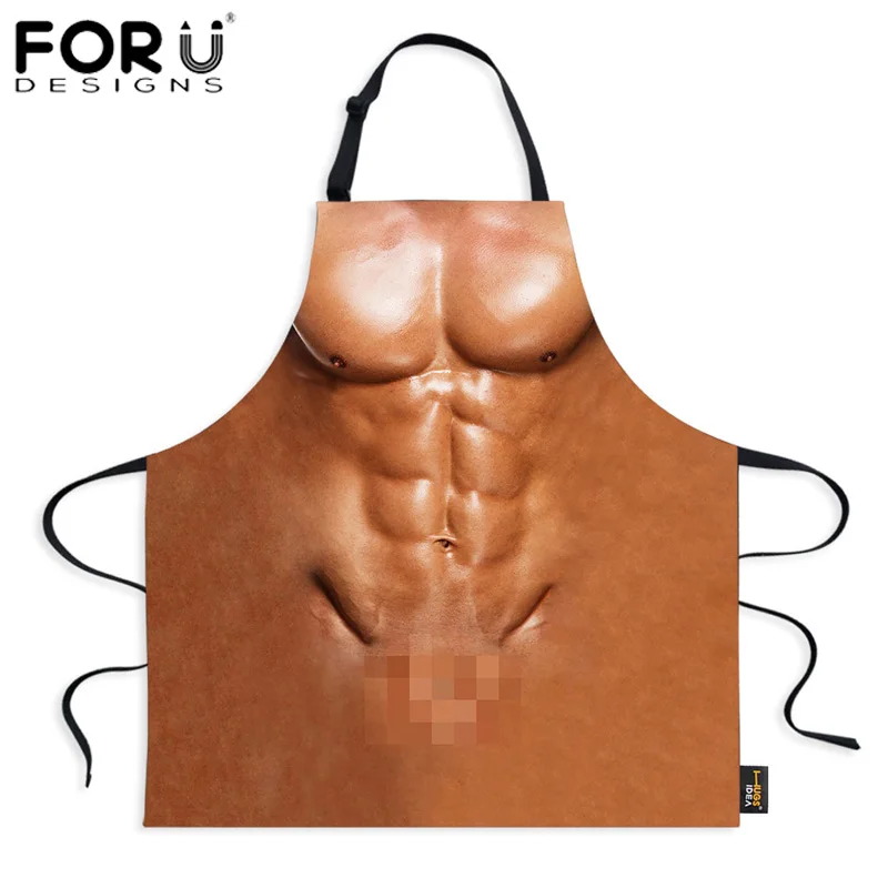 Foruigs сексуальный голый фартук для кухни забавные фартуки женщин и мужчин