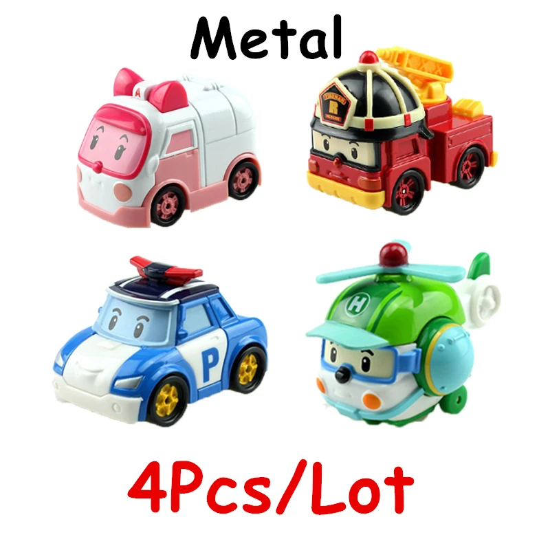 Brinquedos robocar car para crianças, 4 tamanhos, âmbar poli haley, modelo  de metal, carro de brinquedo, figuras de ação, brinquedos para crianças,  presentes|Figuras de ação| - AliExpress