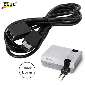 

2017 YTTL 10pc/lot extension cable for Nintend Classic Edition Controller Extensive Cable Mini Extend Link Extension Cable Cord