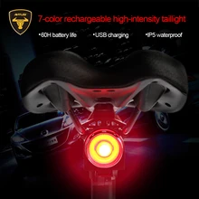 4 Modes Support 2A Fast USB Charge Bicycle Taillight LED Lamp Waterproof MTB Road Bike Tail Rear Light Lamp Cycling Accessories 4 Modes Support 2A Fast USB Charge Bicycle Taillight LED Lamp Waterproof MTB Road Bike Tail Rear Light Lamp Cycling Accessories