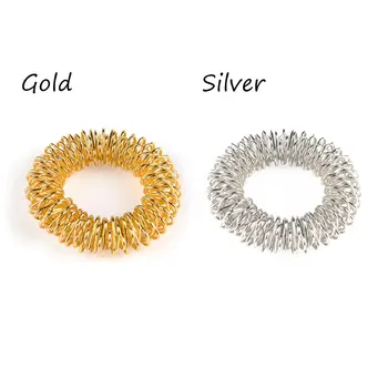 

Hot Sale Finger Massage Ring Acupuncture Beauty Care Body Relax Hand Finger lose Weight Face Lift Beauty Tool