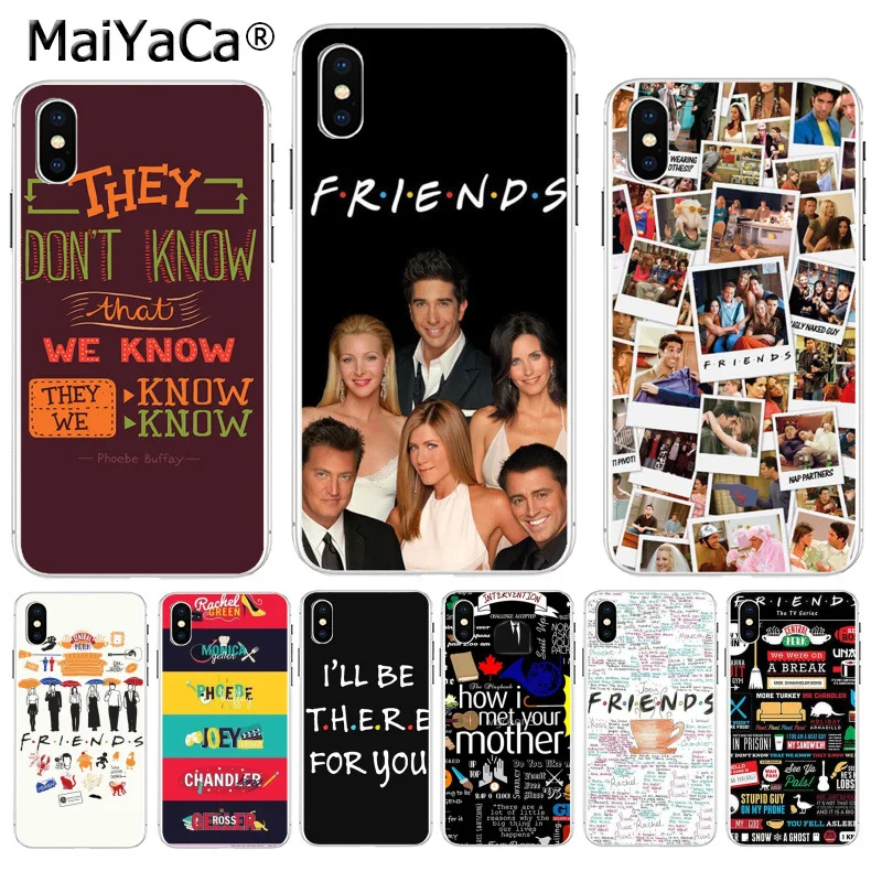 

MaiYaCa Friends TV Show Series Sitcom How I Met your Mother Colorful Phone cover for iPhone 8 7 6 6S Plus X XS max 5 5S SE XR