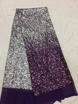 

David-51209 Switzerland french net fabric high Quality David-51209 Embroidery lace fabric with sequins