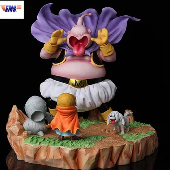

Anime Dragon Ball Fat Majin Buu Bilu Anime Form Resin Statue Decoration Action Figure Collection Model Desktop Decor G2617