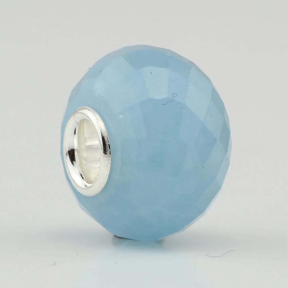 

Natural Face Stone Beads 925 Sterling Silver 4.5 mm Hole Epidote Charms Jewelry Fit Original Troll Bracelet & Necklace