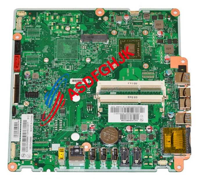 

Оригинальная материнская плата AIO для Lenovo C325 C225 20 дюймов с процессором E450 1,66 ГГц DA0UDQMB6E0 90000078 100% TSED OK
