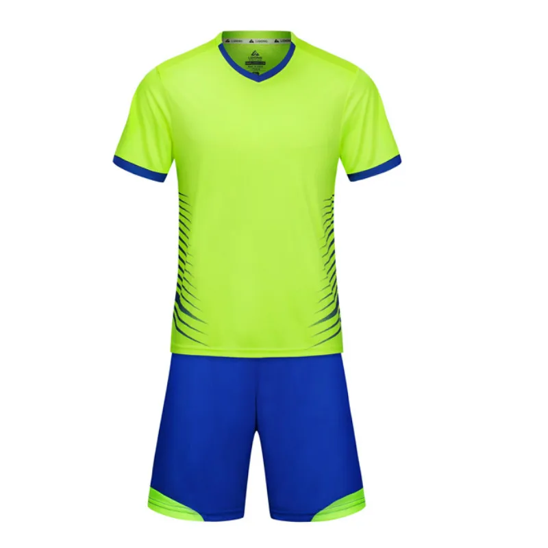 Personalized Men Soccer Jerseys Set Survetement Football 2018 Kit