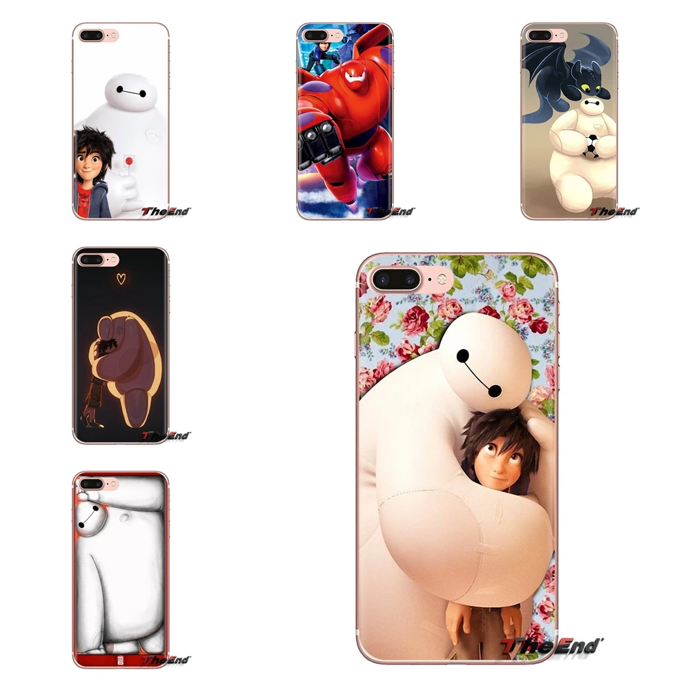 Мягкие чехлы для Huawei G7 G8 P7 P8 P9 P10 P20 P30 Lite Mini Pro P Smart Plus 2017 2018 2019 Japan Anime Big Hero 6 Flying Baymax |
