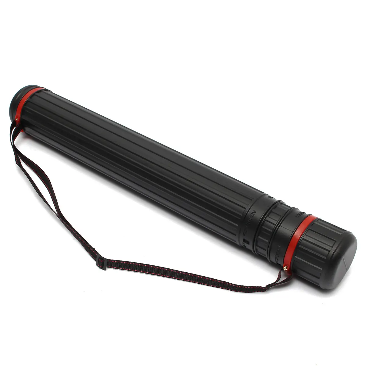 65cm105cmPEPortableTelescopicyArrowHolderPlasticQuiverwithAdjustableBackStrapforHuntingShooting