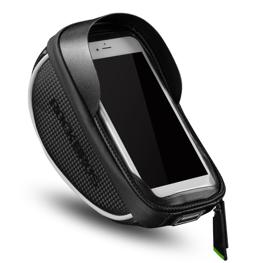 Bike Phone Bag Top Tube Bag Cycling Front Frame Bag MTB Road Bike Phone Holder 6IN Bike Phone Pouch