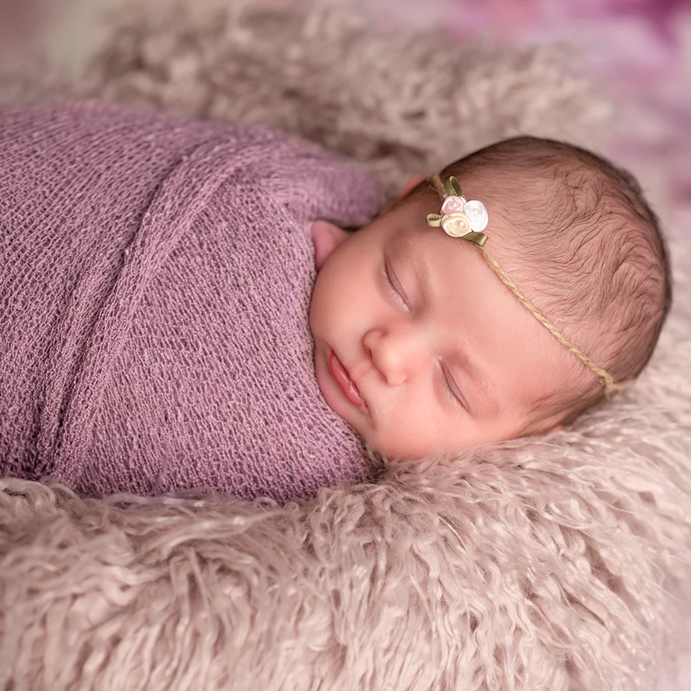 D& J/реквизит из искусственного меха для новорожденных; Корзина с наполнителем; реквизит для фотосессии; фон для фотосъемки; одеяло для младенцев