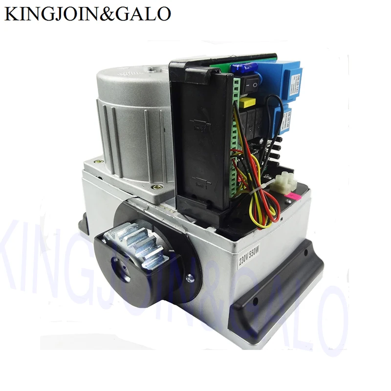 Magnetic Limit Switch Sliding Gate Opener Engine Remote Control Function with 5 M Gear Rack And Infrared Sensor